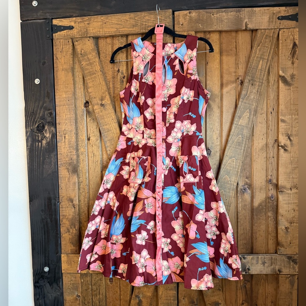 Voodoo Vixen flower dress